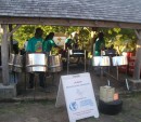 s Halycion, the steel drum band at Shirley Heights